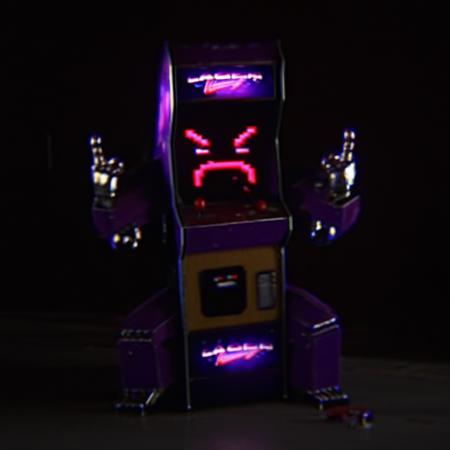 Kung Fury Angry 80s Arcade Machine
