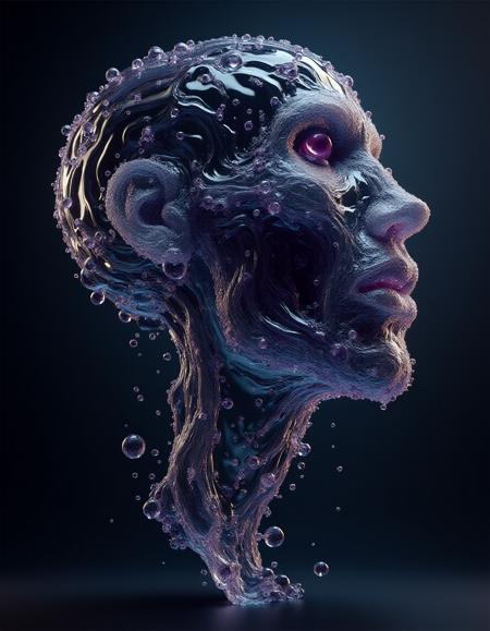 Liquid Water Flow Style [FLUX+SDXL+1.5]