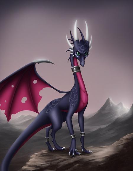 Corrupted Cynder【 The legend of Spyro - A New Beginning 】- 【PONY - FLUX - DSXL】