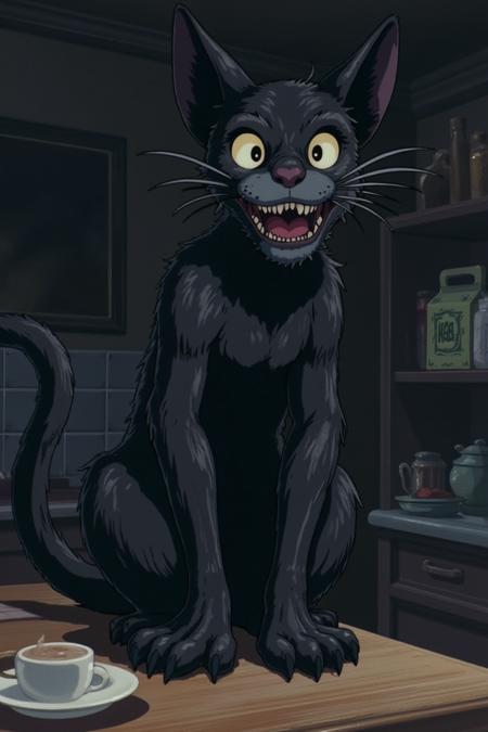 Kiki's Delivery Service (studio Ghibli style)