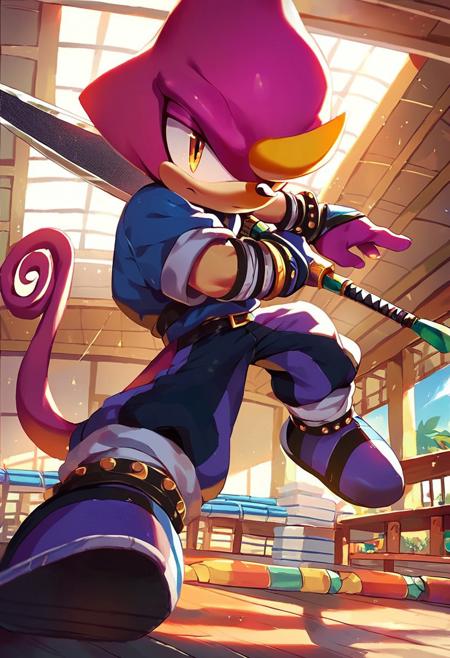 Espio the Chameleon