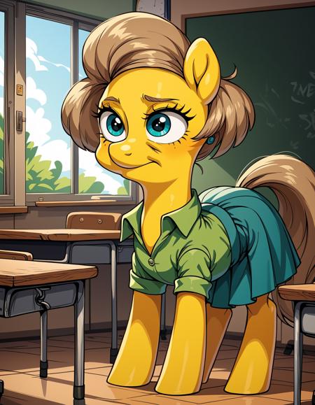 Simpsons charakter collection [Pony XL]版本Edna Krabappel (ID: 521152)