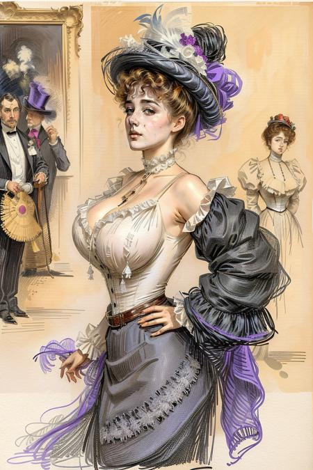 Charles Dana Gibson XL/SD15