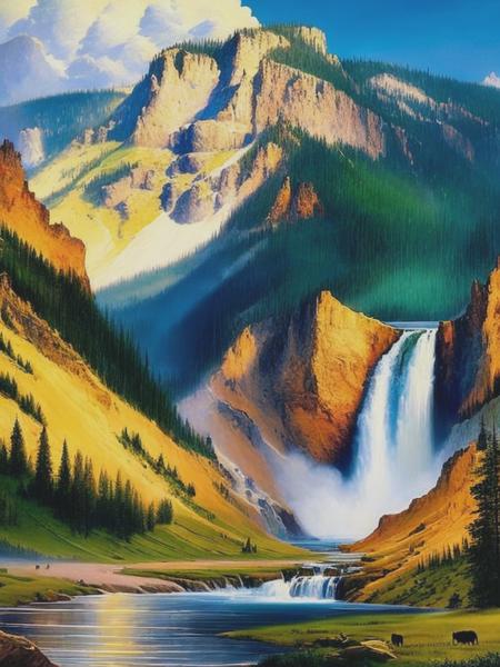 Thomas Moran Style