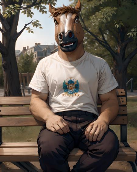 Creepy Horse Head