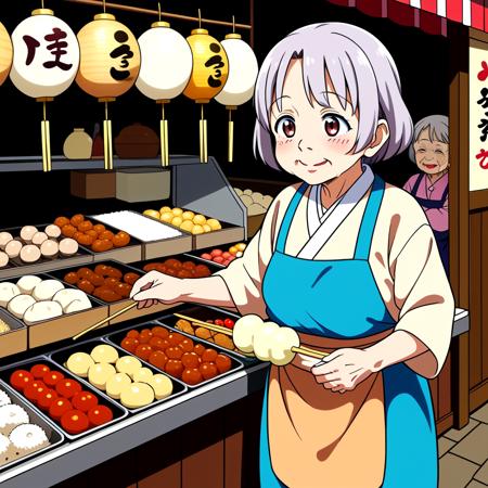 skewered rice dumpling shop