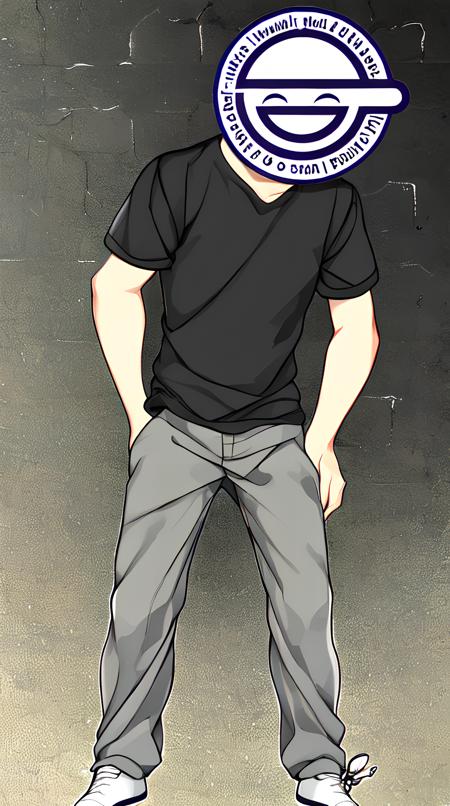 Laughing Man | 笑い男 v1.0 [Ghost in the Shell: Stand Alone Complex] -by AutoRunMech