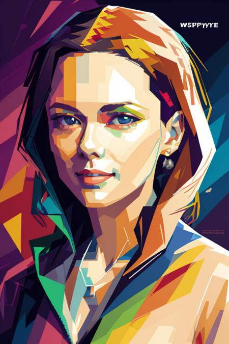 Wedha Pop Art Potrait aka WPAP - LoRA Style