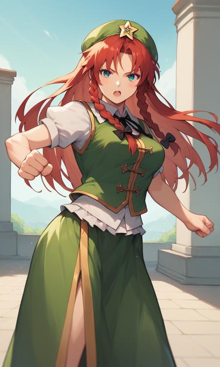 [Pony XL] Hong Meiling / 紅美鈴 (Touhou Project)版本v1.0 (ID: 610693)