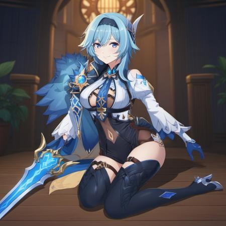 Eula - Genshin Impact - Realistic / Game / Anime SDXL