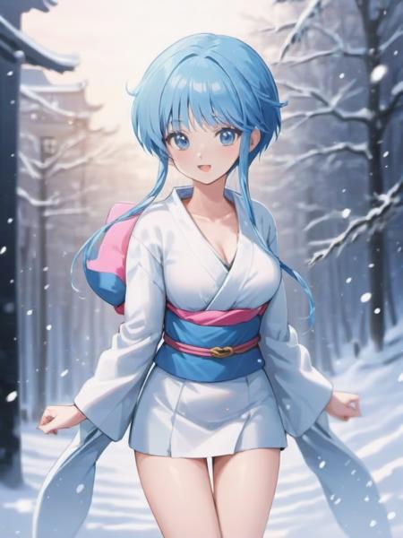 Yukime - Snow spirit from manga (Igoku Sensei Nūbē) - [SDXL & SD1.5]