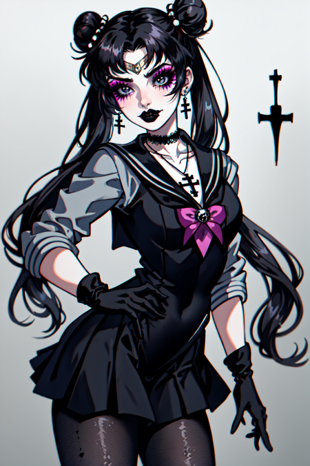 Sailor Moon Goth (Prompt like a Pro Textual Inversions!)
