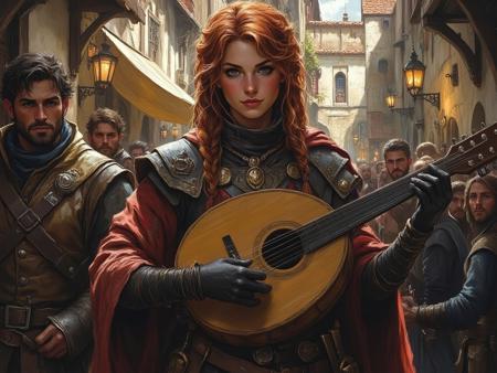Painterly Fantasy Portrait