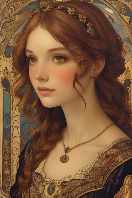 style of Evelyn De Morgan 141