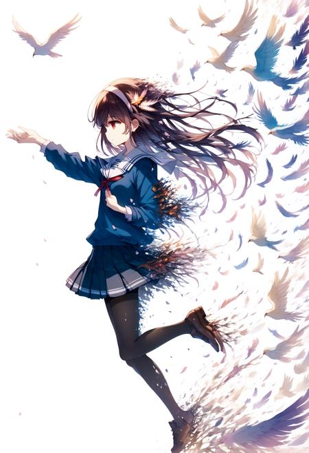 dissolving/disintegration/digital dissolve/消散 | Concept XL | Pony XL