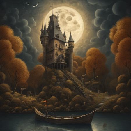 Remedios Varo Style | Surreal SDXL