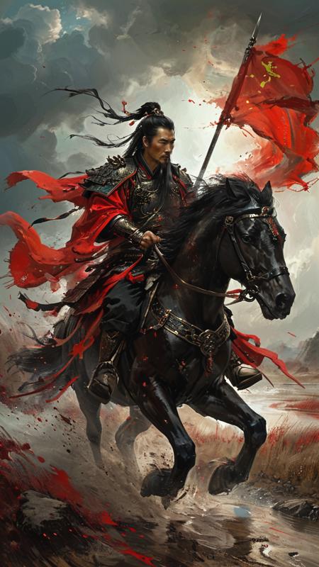 AiARTiST 绝尘 Ancient Chinese general LoRA XL