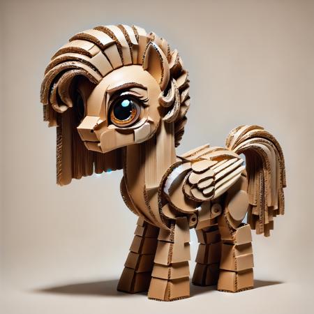 DonM - Cardboard Style [SD,SDXL,Pony]版本Pony (ID: 668509)
