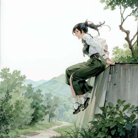 watercolorLoRA(chinese-style中国风)