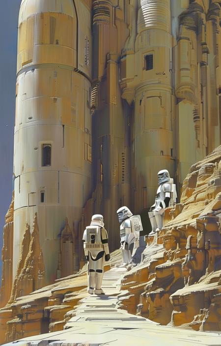 style of Ralph McQuarrie [SDXL] 386