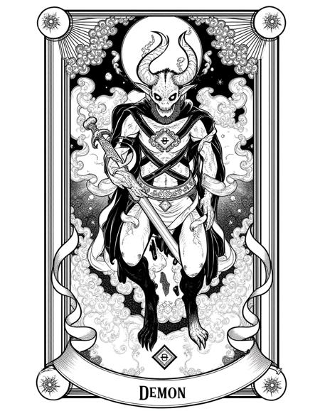 Taroo ( A Tarot Card LoRA) - FLUX