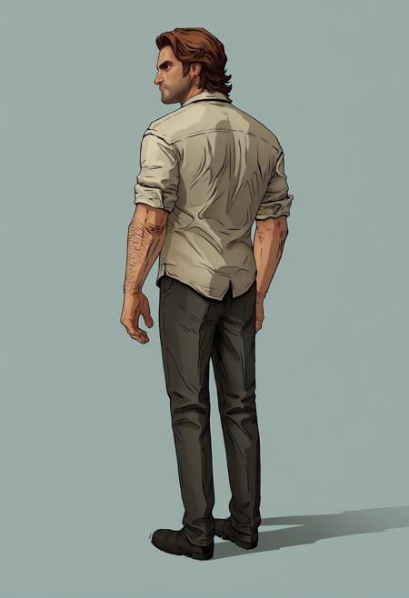 Bigby Wolf - The Wolf Among Us [SDXL Pony]