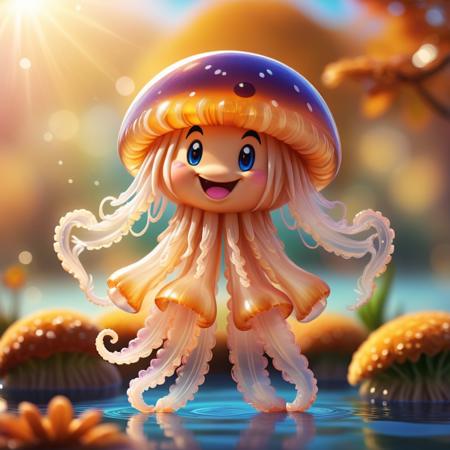 Smiling Jellyfish & Friends - XL Series