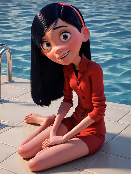 Violet Parr (Illana, The Incredibles)