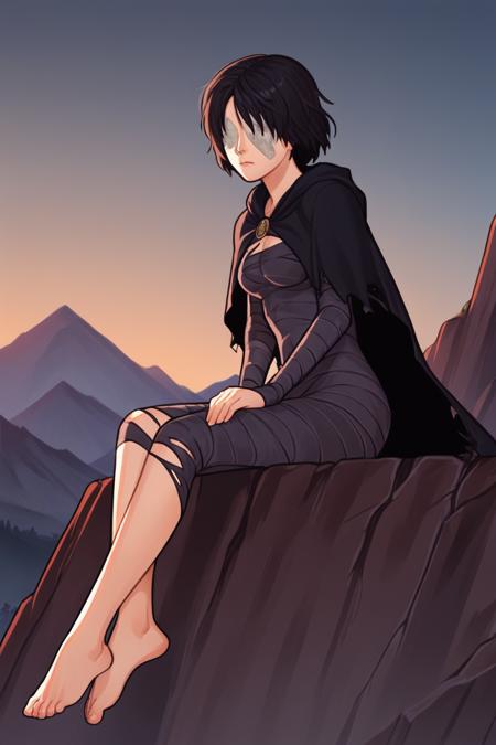 Maiden in Black (Demon's Souls) SDXL LoRA [Pony Diffusion]