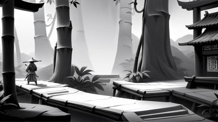 Whitebox Style SDXL - Environment & Level Design Concept Art Game Dev Tool