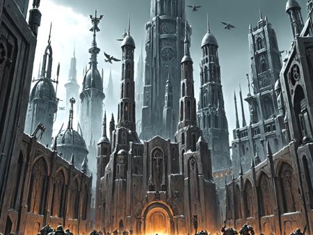 Imperium Of Man Style (Style : SDXL, Warhammer 40k)版本v1.0 (alpha) (alpha)
