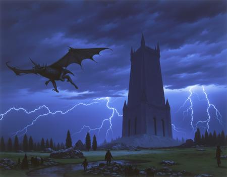 Tolkien's Middle Earth - Ted Nasmith style (Flux)