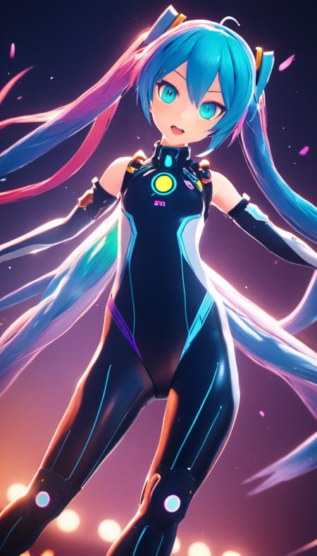 MikiMikuDance (MMD) 3D Hevok [Art Style Capture] LoRA XL