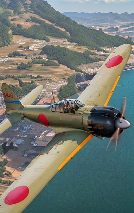 A6M Reisen Zero Airplane