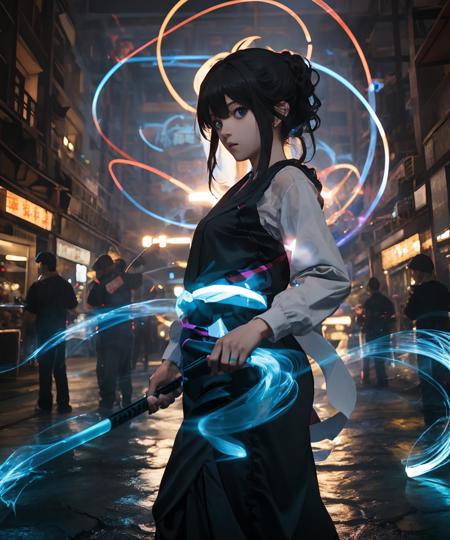 Light painting photography | Flowing light, color and shape move freely