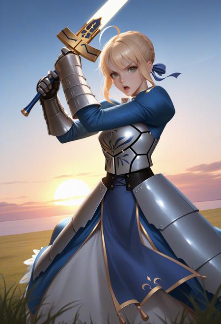 [IllustriousXL v0.1] Artoria Pendragon (Saber) | Fate/stay night版本v1.0 (ID: 1187019)