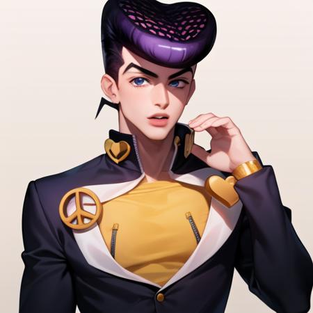 Higashikata Josuke - LoRA版本v2 (ID: 27727)