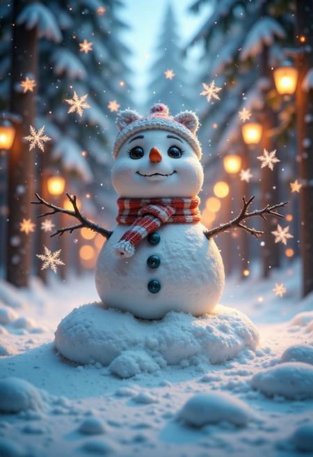 Midjourney Christmas Magic FLUX LoRA