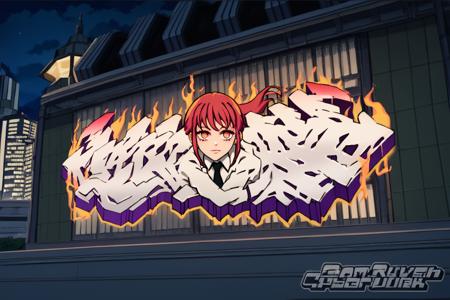 Character graffiti Pony (Bomb rush cyberfunk)
