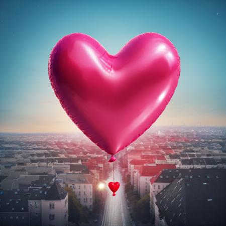 Heart Balloons (Valentine's Day)
