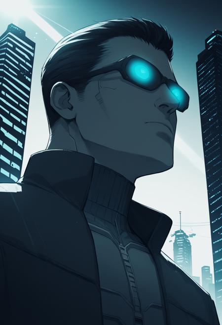 JC Denton (Deus Ex) SDXL LoRA [Pony]