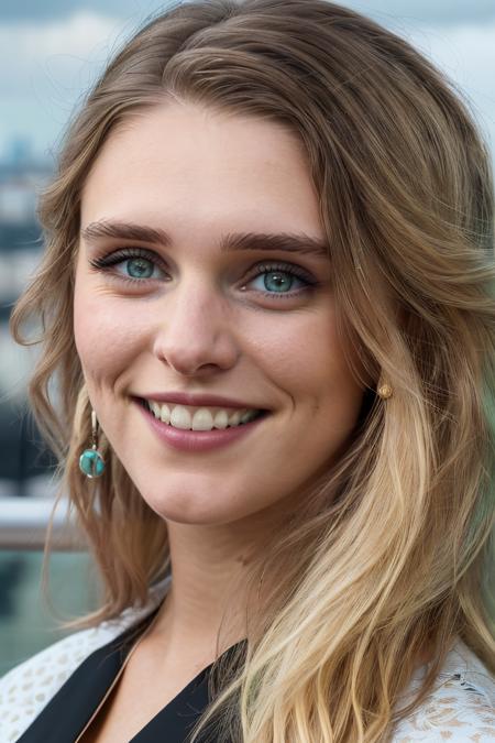 Actress Gaia Weiss (Vikings)
