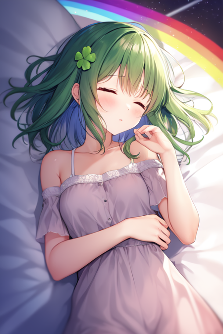 Clover Leaf Hair Ornament
