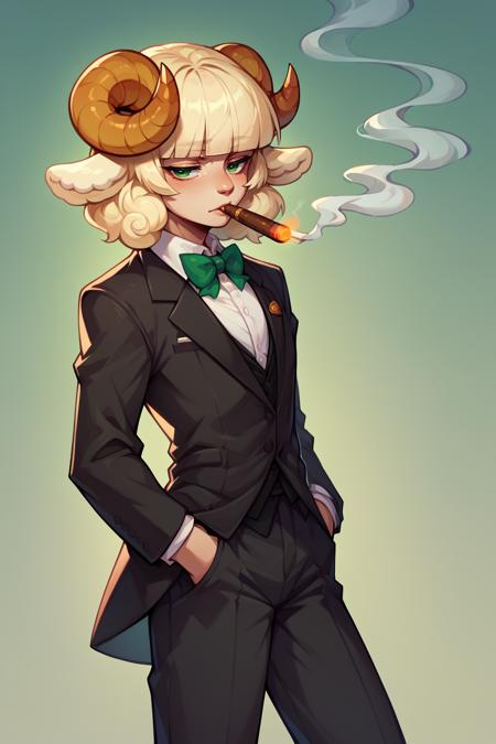 Weresheep | Monster Girl Encyclopedia (Pony XL LoRA)
