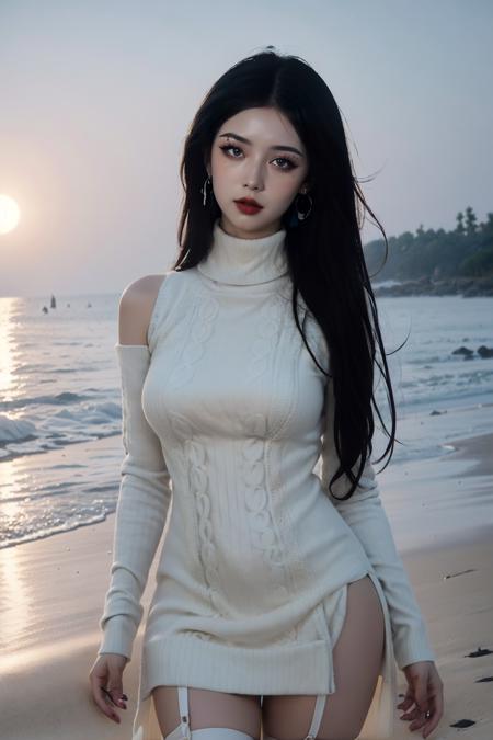 绪儿-带妆容脸模Face model with makeup