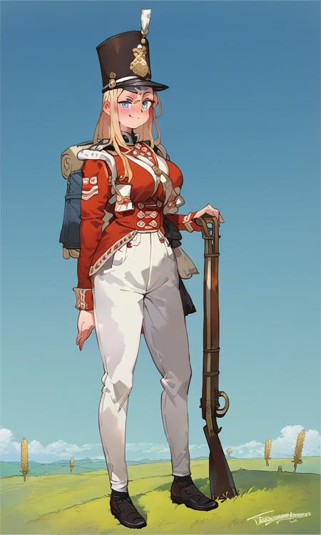 Red coat:british army uniform