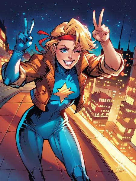 Dazzler 80s Classic (Marvel X-Men Comics) COMMISSION by YeiyeiArt