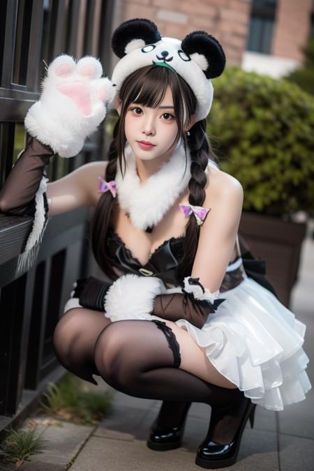 永劫无间 沈妙 熊猫装 shenmiao naraka panda