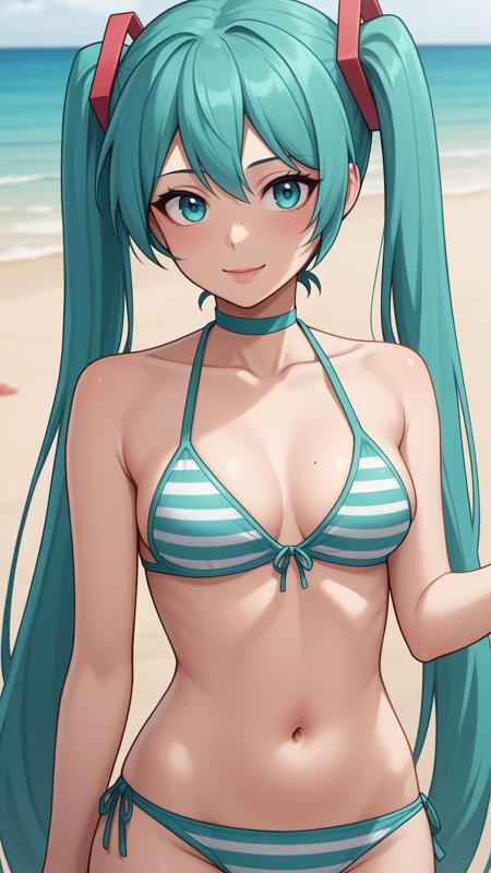 Everlasting Summer Miku by GraffMetal (non-commercial use only)