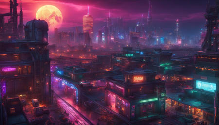 Cyberpunk Concept Art (VW Style)